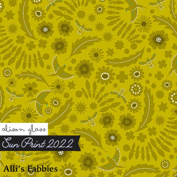 Sun Prints 2022 Meadow in Chartreuse Sun Prints 2022 Meadow in Chartreuse