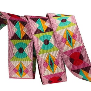 Arrowhead Starlight Pink by Tula Pink - 5/8 Arrowhead Starlight Pink by Tula Pink - 5/8