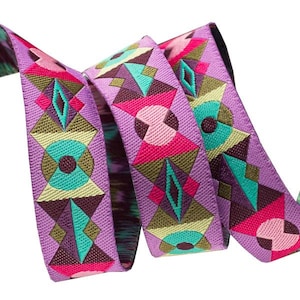Arrowhead Starlight Pink by Tula Pink - 5/8 Arrowhead Starlight Pink by Tula Pink - 5/8