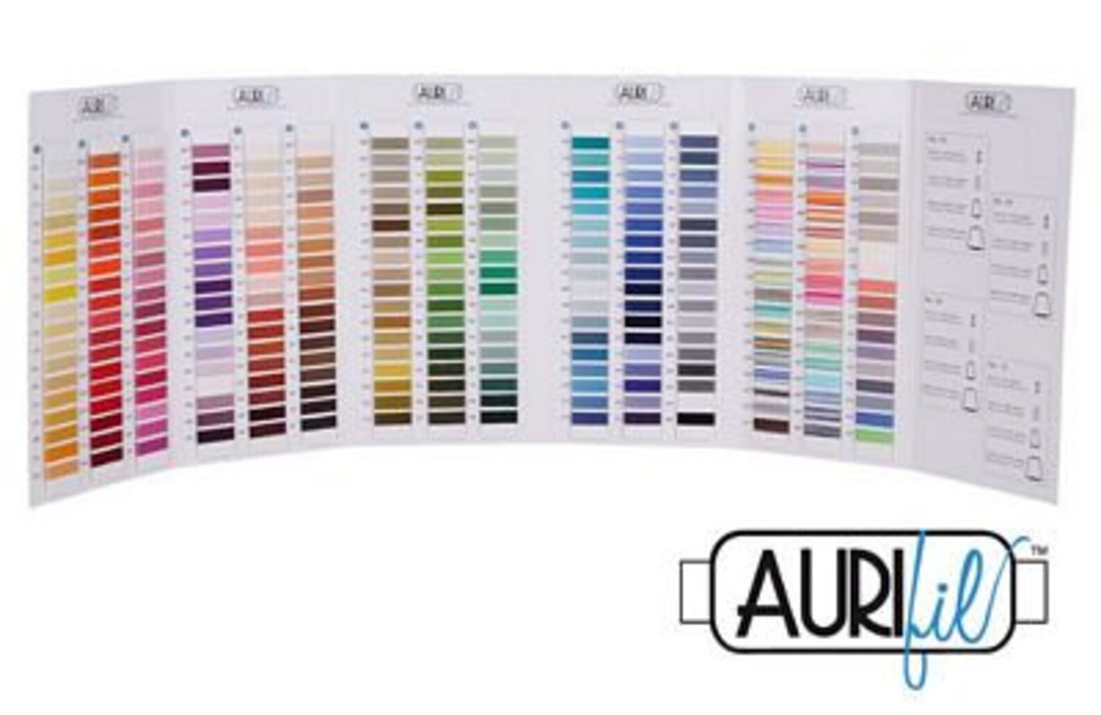 aurifil-thread-color-card-chart-real-thread-of-all-285-colors-etsy