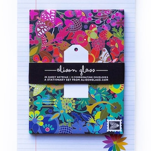 Alison Glass Ex Libris Stationary Set!