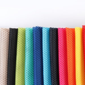 👕White Micro Mesh Jersey Fabric - Fabric by the Yard