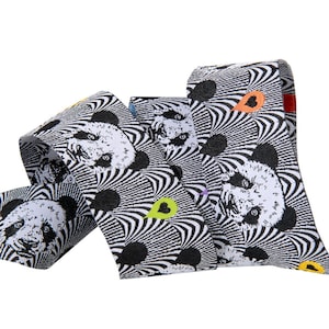 Tula Pink Linework, Panda Lovers Jacquard Ribbon, 1-1/2 wide, By the Yard