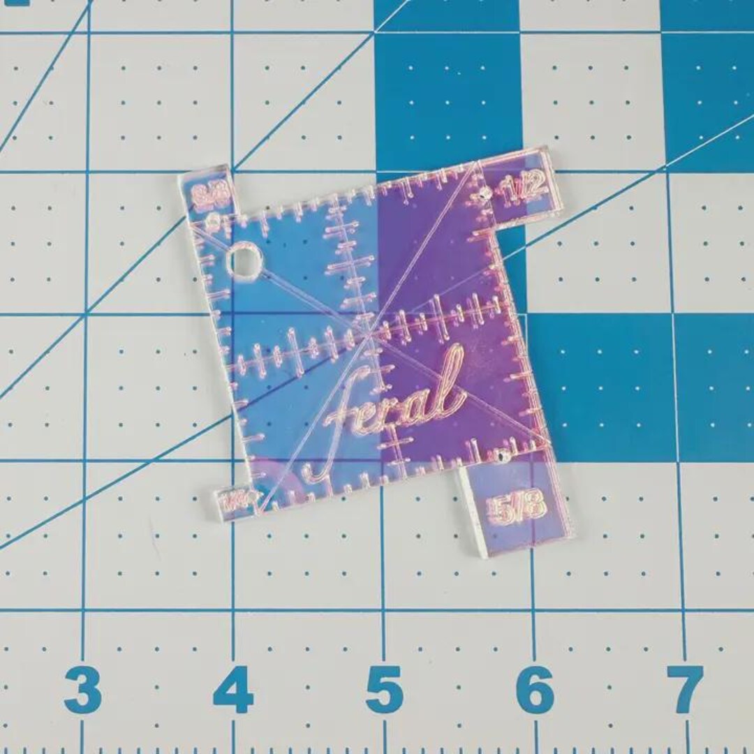 Iridescent Quilting Ruler - 2.5