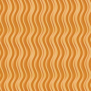 May include: Abstract pattern with wavy lines in shades of orange, yellow, and brown.