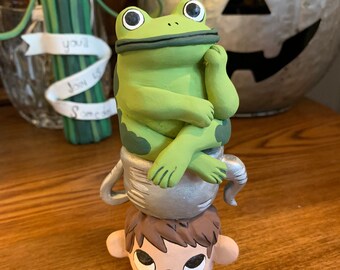 over the garden wall frog plush