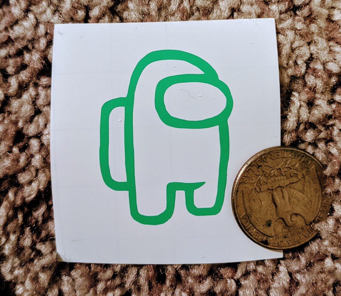 Among Us Video Game Vinyl Dead body Kill Ghost or Idle | Etsy