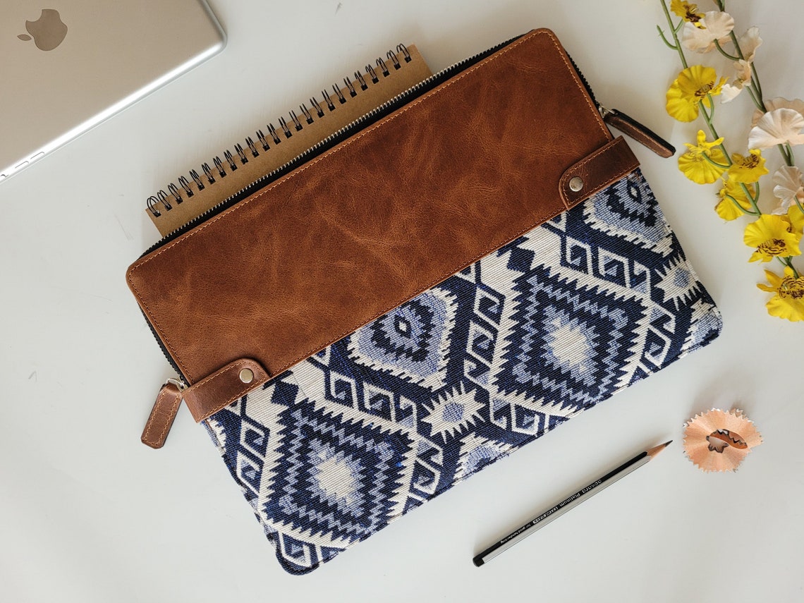 Leather Laptop Sleeve 13 Inch 14 Inch 15 Inch 16 Inch , Leather Laptop