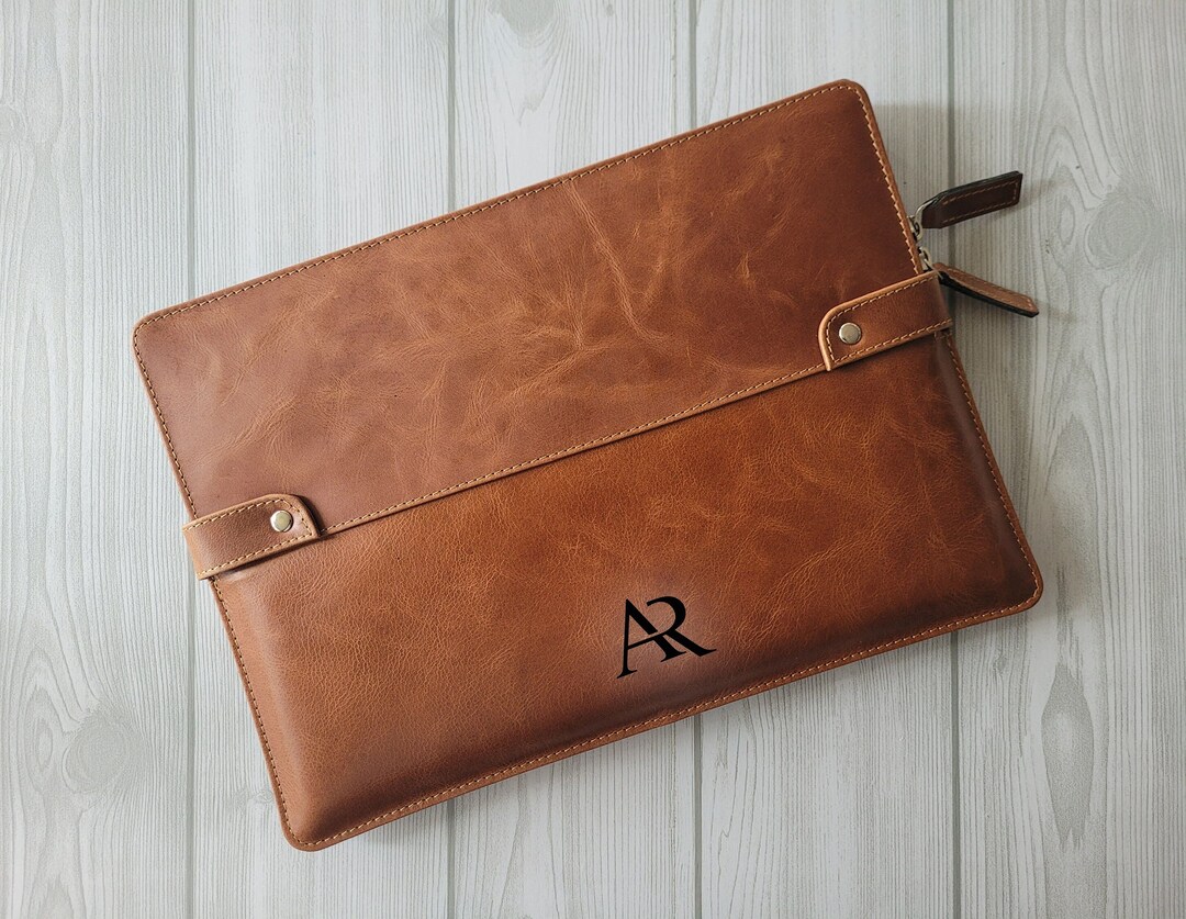 Dell XPS 17 Leather Laptop Sleeve Case , Protective Sleeve for Dell XPS