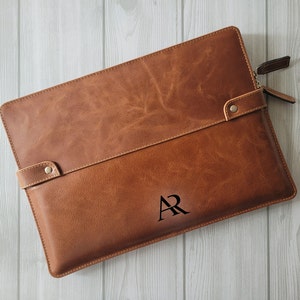 Leather Dell XPS 13 Sleeve Case, Leather Dell XPS 15 inch, Leather Dell XPS 17 inch, Dell Xps Plus Sleeve Case