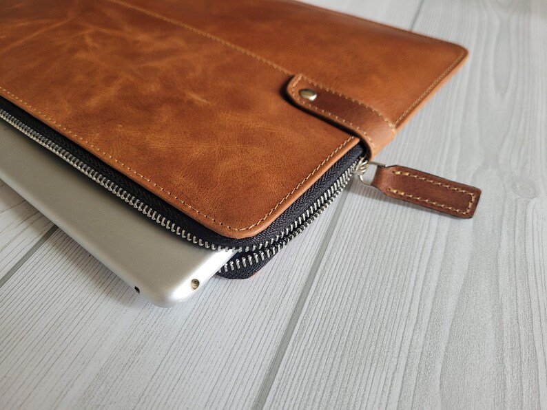 Dell XPS 17 Leather Laptop Sleeve Case , Protective Sleeve for Dell XPS