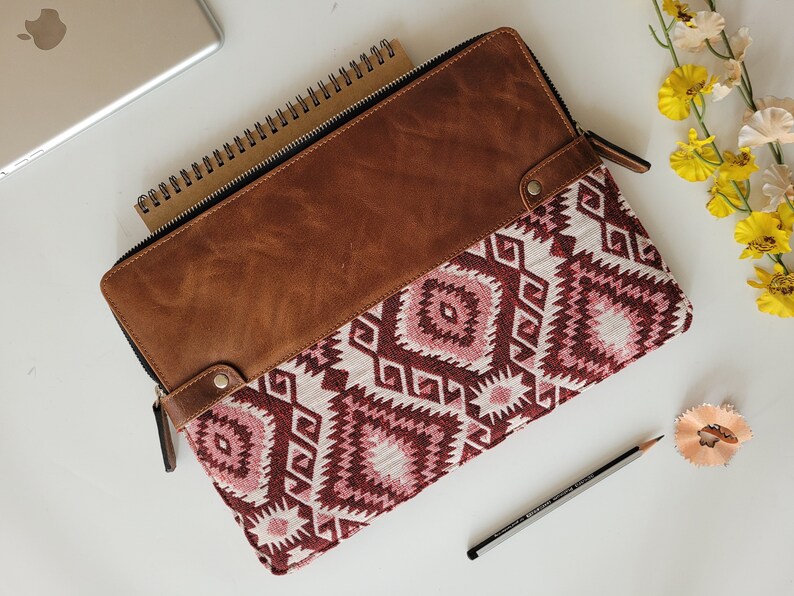 Leather Laptop Sleeve 13 Inch 14 Inch 15 Inch 16 Inch , Leather Laptop