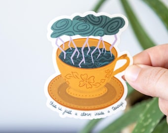 Opalite Vinyl Sticker | lyric inspired sticker