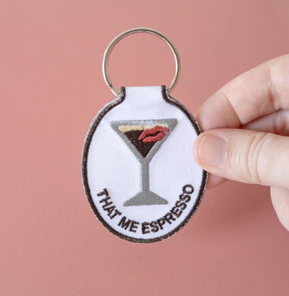 Espresso Martini Partyset – 24 Schlüsselanhänger Mit Organzabeuteln – Dankeskarten