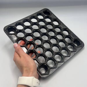 Vintage Pelmeni Form/Knödelform/Knödelform/Aluminium/Raviolipresse/1980er Jahre Küchengerät/Knödelform/Retro Kochwerkzeug