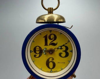 Antique Blessing Alarm Clock: 1950s German Mechanical Clock - Etsy