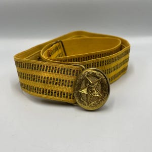 Vintage Belt Uniform Soldiers Army Officer&#39;s Parade Ceremonial
