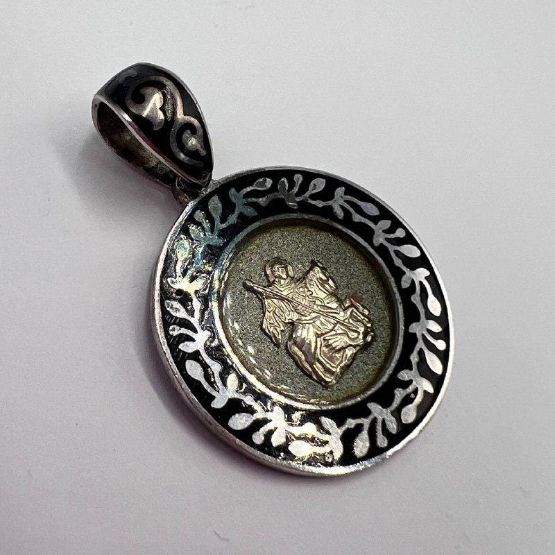 ハンドメイド ギリシャキリスト教正教会 聖ジョージの象徴。希少-C