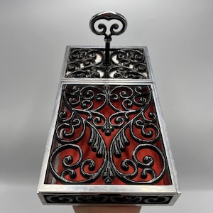 Vintage Retro Music Box 1980s • Wind-Up Collectible • Mechanical Music Box Gift • Nostalgic Decor • Works Perfectly
