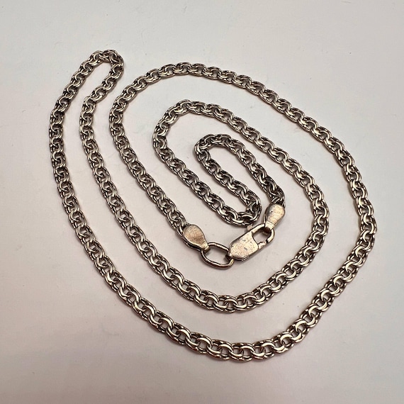 Vintage Sterling Silver 925 Women's Men's Jewelry Chain Necklace