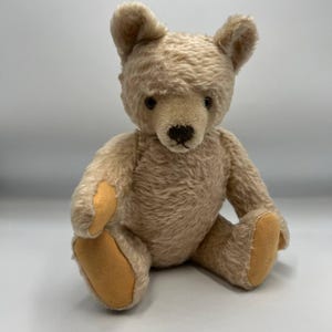 Vintage Antique Collectables Toy Teddy Bear Growls Stuffed Straw Germany 13&quot;
