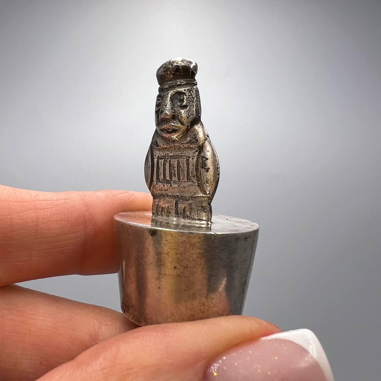 ANCIEN OUVRE-BOUTEILLE EN liège vis bouteille de bière vin marque Aeco