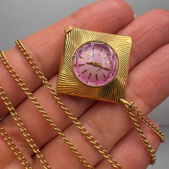 Orologio Chaika vintage/Orologio a pendente/Orologio da donna
