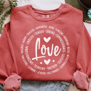 Love Words Svg, Love Svg, Valentijnsdag Svg, sublimatie, liefdesdefinitie Svg, Valentines Svg, romantiek svg, liefdesshirt svg, Faithful svg