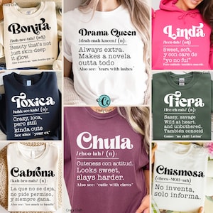 Diccionario para Latina Sin Filtros Svg Bundle, Empowering Quotes Svg for Women, Latina SVG Bundle, Latina Power Svg, Chingona Svg, Cut file