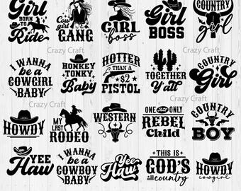 Cowboy Western Bundle, Western SVG Bundle, Cowgirl Svg Bundle, Farm Life svg, Cowboy Svg, Country Png, Wild West, Country SVG, Howdy svg