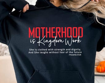 Motherhood is Kingdom Work svg png, Motherhood is Kingdom Work png, Christian Mom Svg, Bible Quote Svg Design, Religious png Svg, Digital