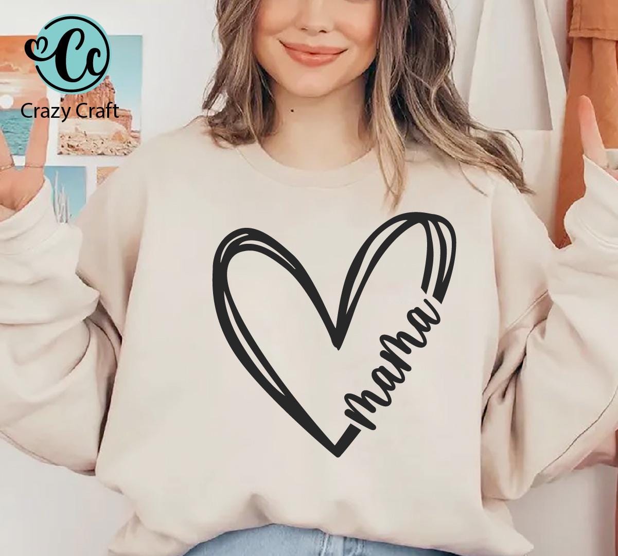 Mama Word Svg - Etsy