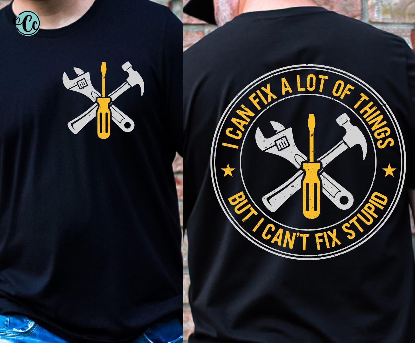 I Can Fix a Lot of Things Svg Png, Stupid Message, Funny Mechanic Shirt ...