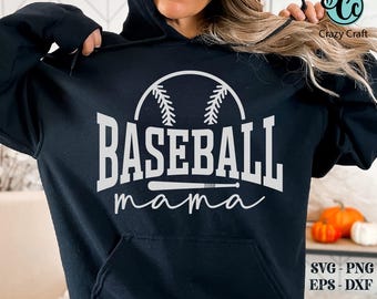 Baseball Mama SVG PNG, Baseball Mom Shirt Svg, Sports Mom Svg, Baseball Png, Love Baseball Svg, Baseball Svg, Baseball Game Day Svg, Digital