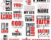 Christian SVG Bundle, Christian shirt png Bundle, Faith Svg, God Svg, Jesus Svg, Bible Verse Svg, Child of God Svg,Love for God Svg Cut File