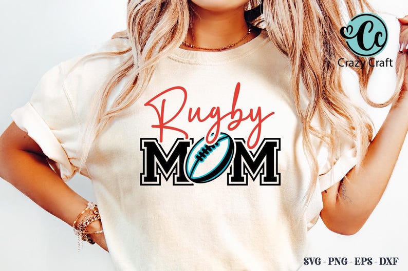 Rugby Mom Front Back Shirt Svg Png, Rugby Mom SVG, Rugby Mom PNG, Rugby ...