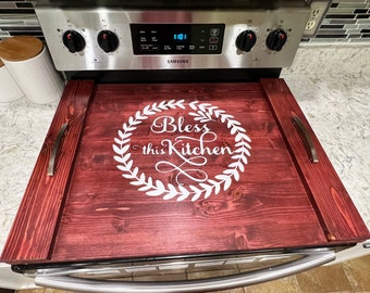 Handmade Stove top cover Noodleboard