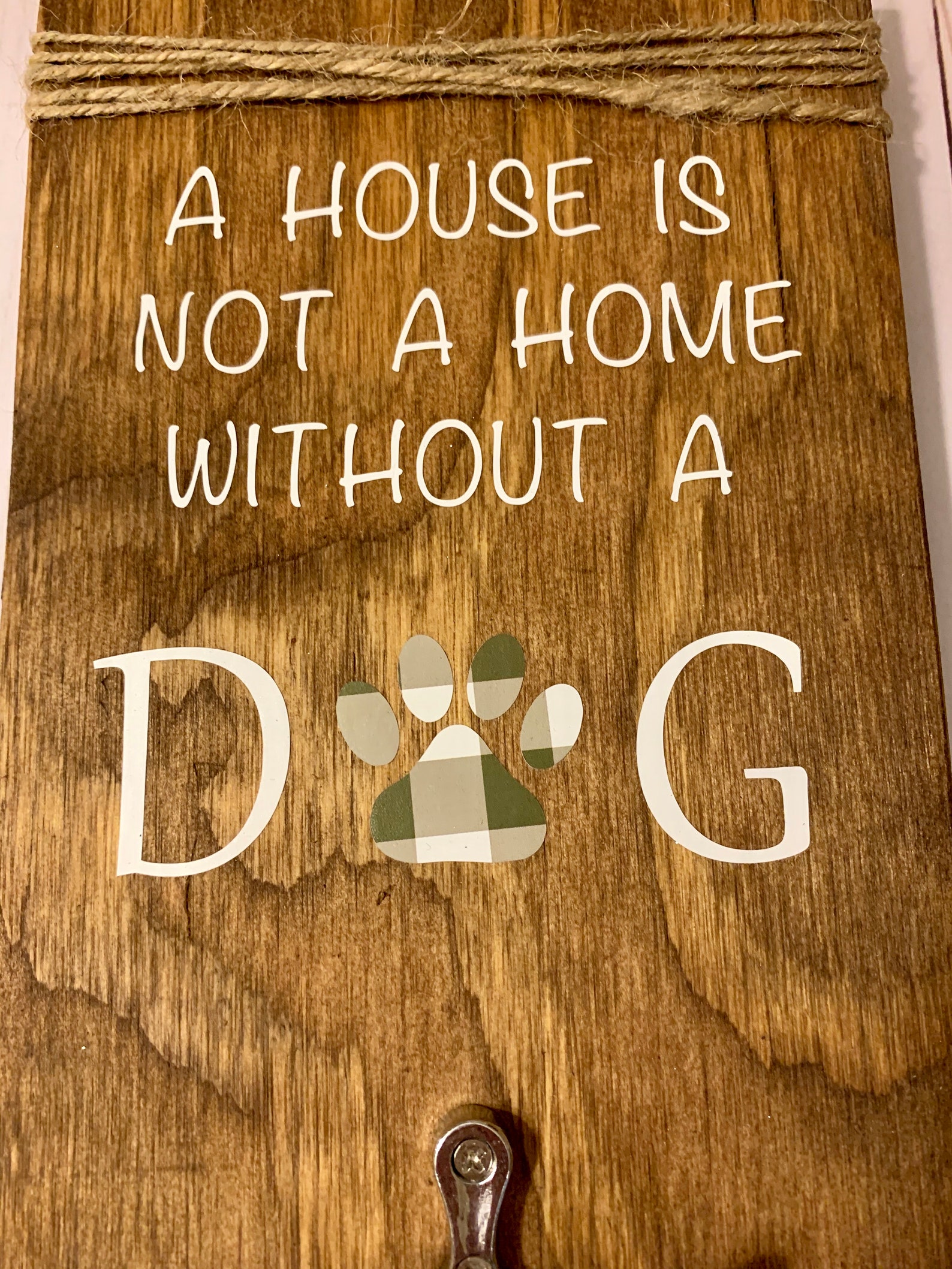 Dog Leash and Collar Holder Leash Holder Collar Holder Dog Etsy