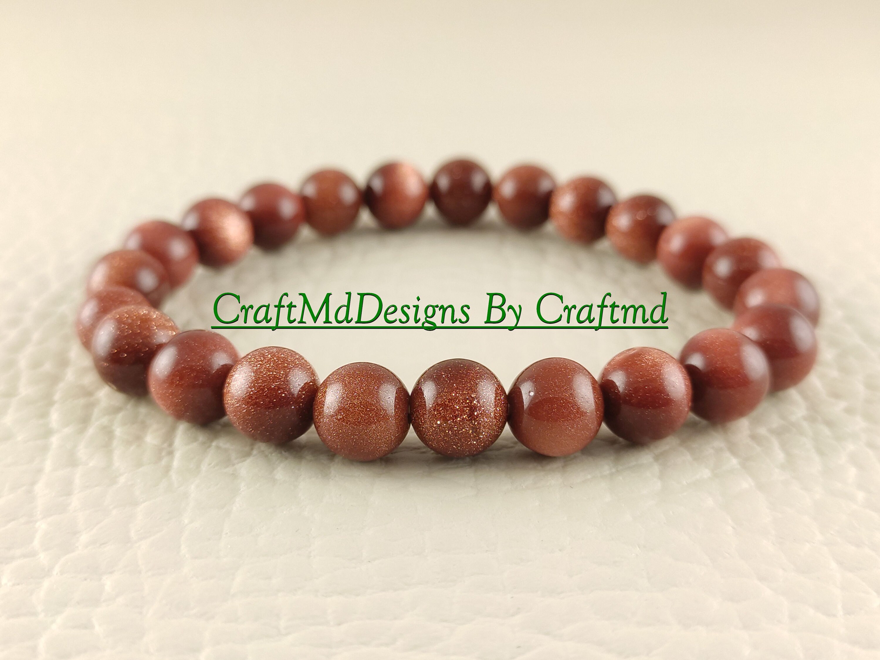 Gold Sandstone Bracelet Sandstone Gemstone Beaded Bracelet Etsy