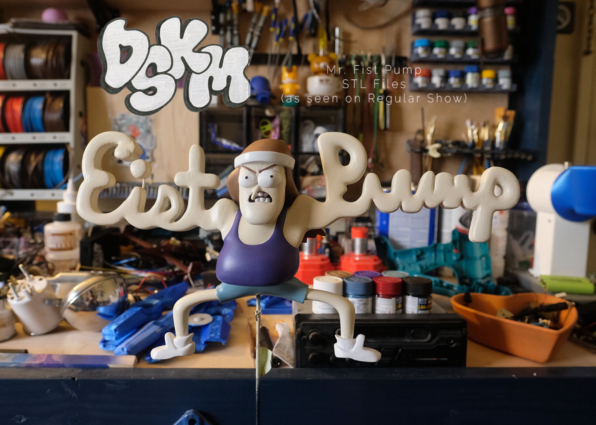 regular show action figure