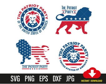 Free Free 161 Patriot Party Lion Svg SVG PNG EPS DXF File