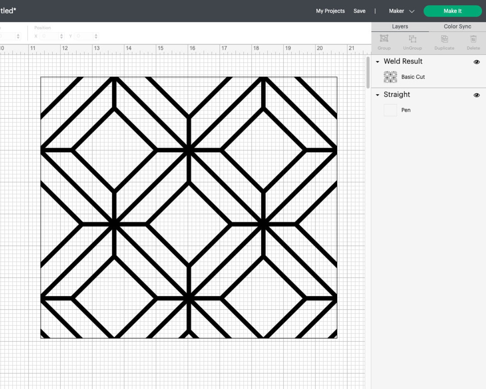 Box Tangram Tumbler SVG Template 20oz Skinny Svg Straight and - Etsy