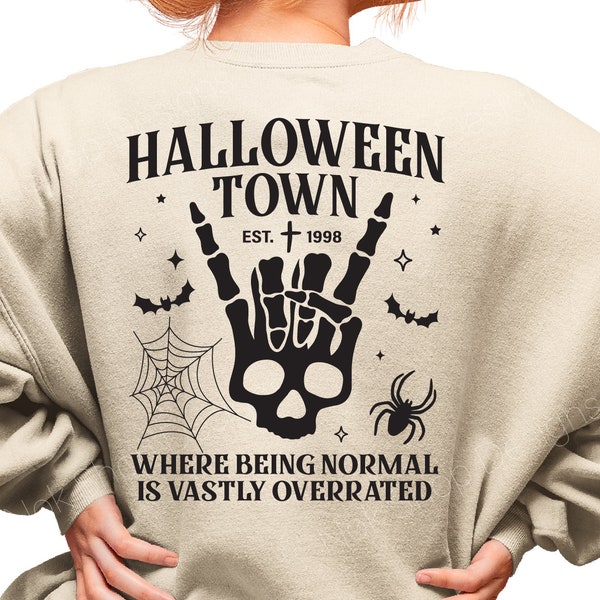 Halloween Town svg, Halloween Town PNG, Halloweentown University, Halloweentown movie, Halloween svg file for Cricut, Halloween shirt svg