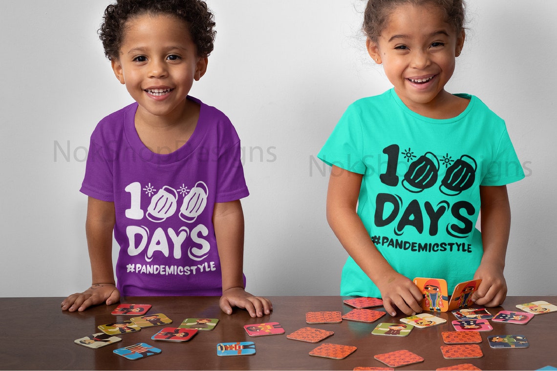 Download 100 Days of School Pandemic style Teacher Svg 100th Funny | Etsy