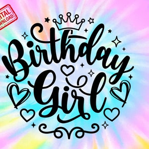 誕生日の女の子のSVG、生意気な誕生日の女の子のパーティー、かわいいプリンセスの誕生日の女の子のアイロンプリントPNG、姪っ子の孫娘へのプレゼント、Cricut用SVGファイル
