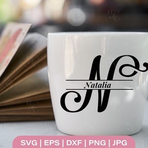 Split Monogram SVG, Split Monogram Svg Alphabet, Dripping Font Svg ...