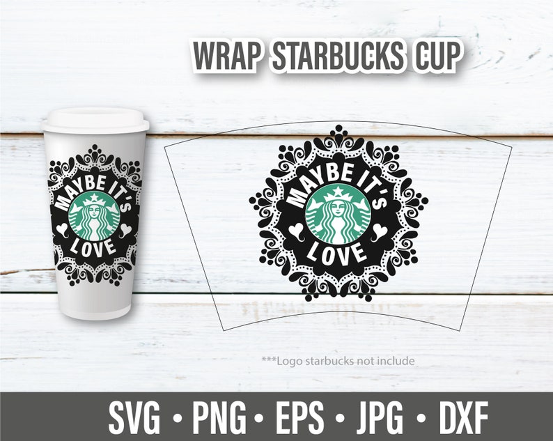 Download Hand Drawn Mandala Svg File For Cricut Silhouette Cut Machine Maybe It S Love Mandala Svg For Starbucks Venti Cold Cup Digital Prints Art Collectibles Vadel Com