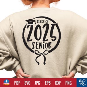 Class of 2025 Senior svg, Senior Svg Cut file for Cricut, Senior 2025 png, Retro Senior Png, Graduate Svg, Graduation Svg, 2025 Grad svg