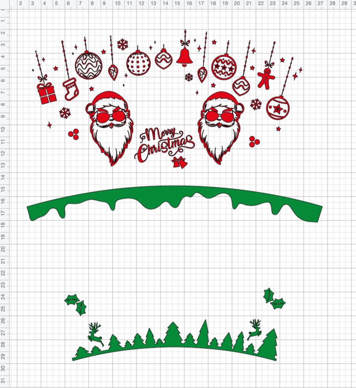 Download Starbucks cup svg Santa Christmas theme for Starbucks ...