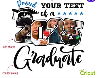 2025 Graduate Photo SVG: Personalized Graduation Design (Digital Download)